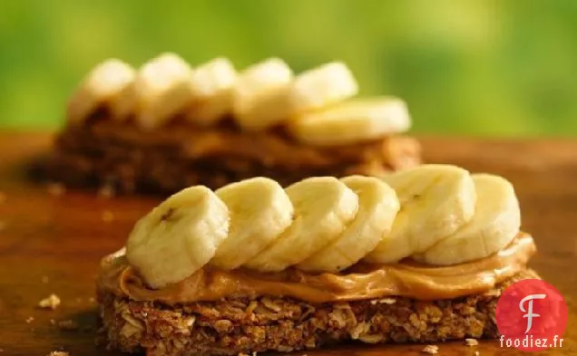 Canapé de Feu de camp PB et Banane