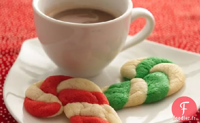 Biscuits de Canne à Sucre de Noël