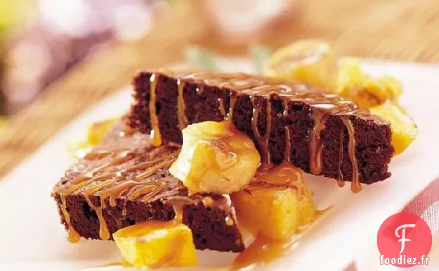 Brownies aux Fruits Grillés