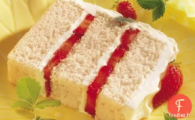Torte au Yogourt aux Fraises
