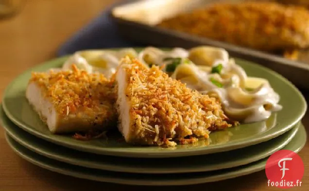 Poulet Croustillant à l'Ail et au Parmesan