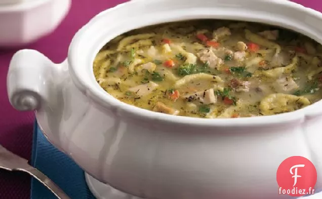 Soupe de Dinde - Spaetzle