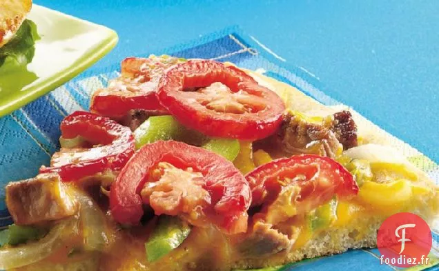 Pizza au Cheesesteak Philly