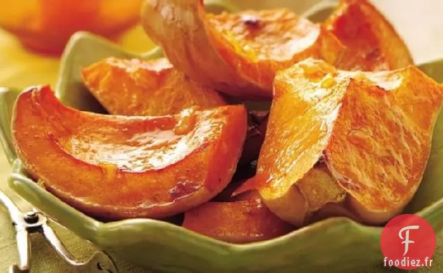Courge Musquée avec Glaçage au Beurre d'Orange