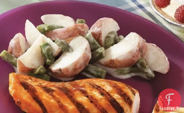 Pommes de Terre Crémeuses et Asperges