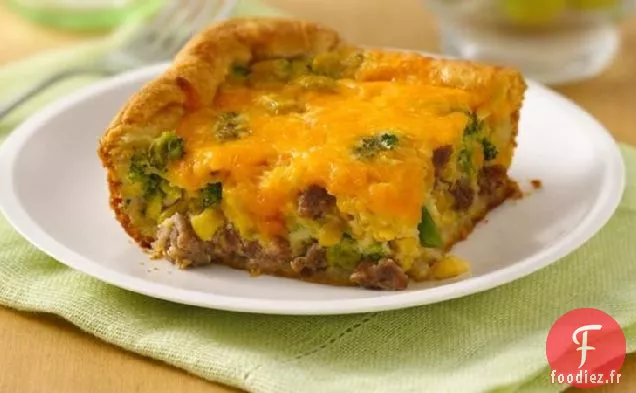 Cuisson à la saucisse, au Maïs et au Brocoli