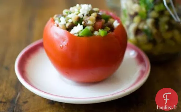 Salade Marinée aux Pois Coque Pourpre