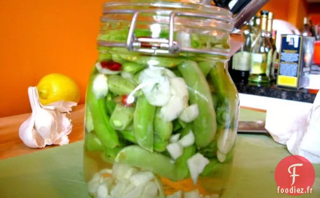 Pois Cassés au Sucre Mariné
