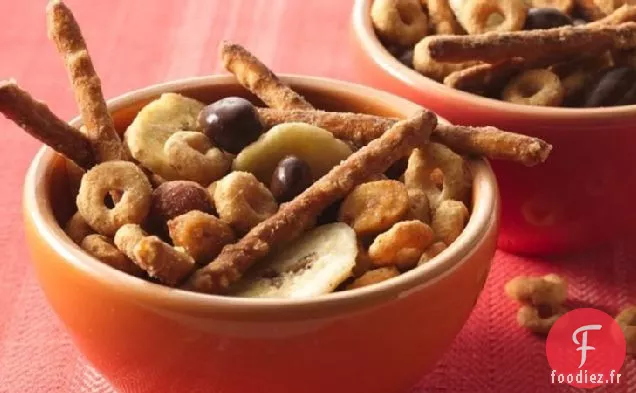 Mélange de Casse-Croûte au Miel et aux Noix