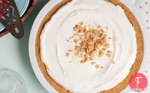 Tarte à la Crème à la Banane Et au Lait aux Céréales à la Cannelle