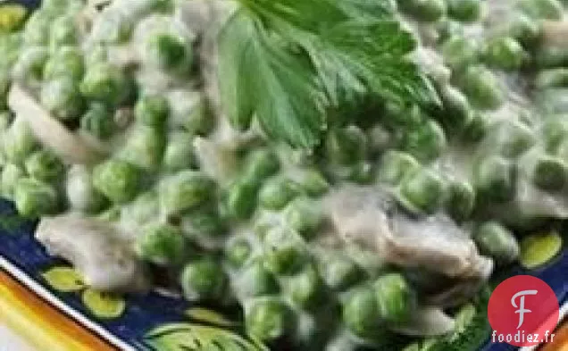 Pois Crémeux aux Champignons