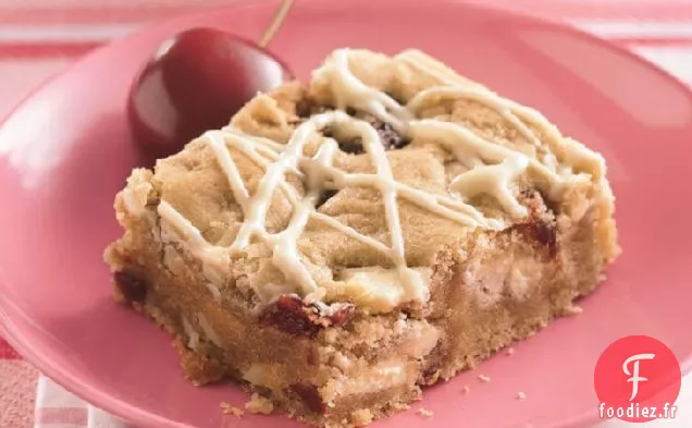 Blondes au Chocolat Blanc - Cerise