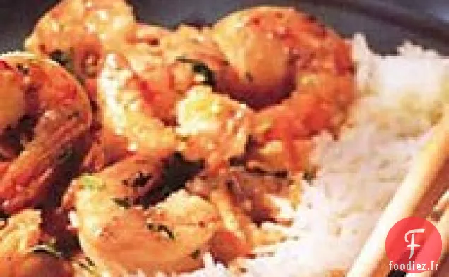 Crevettes Épicées à l'Ail