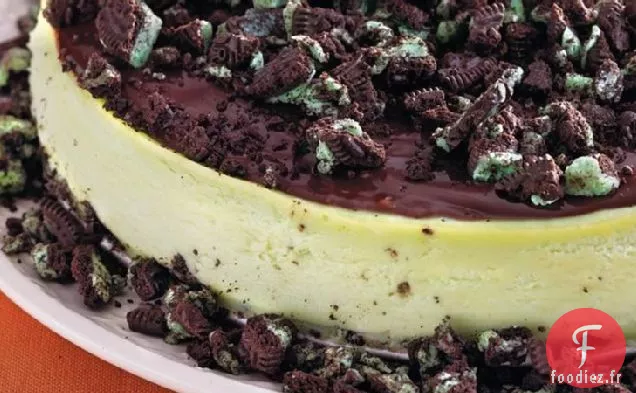 Crème de Menthe Cheesecake