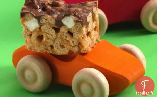 PB - Barres de chocolat sur les voitures