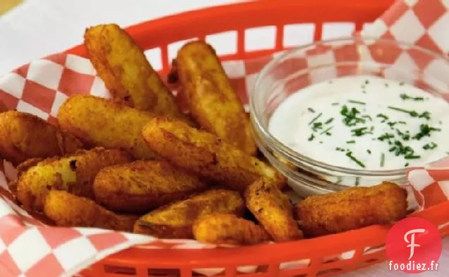 Bâtonnets de Purée de Pommes De Terre Frits