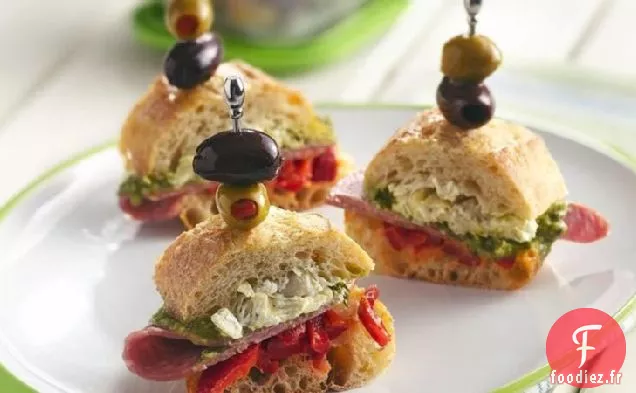 Tranches de Muffuletta