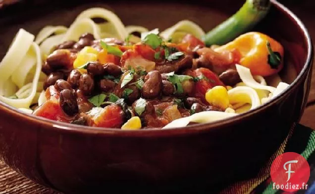 Bol de Fettuccine du Sud-Ouest