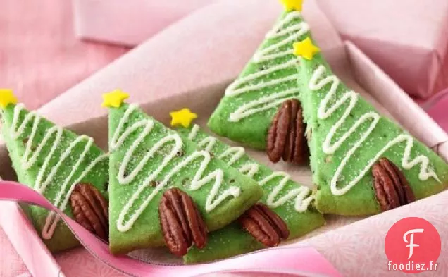 Arbres Sablés aux Noix de Pécan