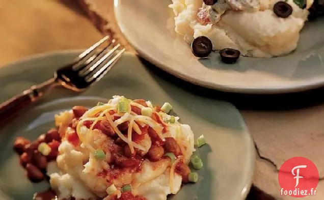 Purée de Pommes de Terre au Piment Mexicain - Garniture au Fromage
