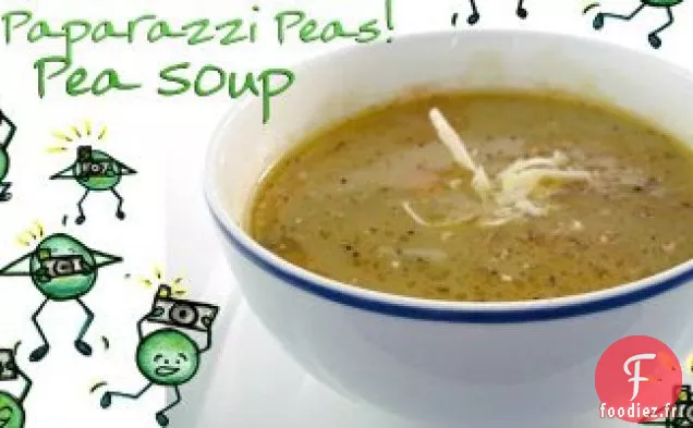 Pas de Pois Paparazzi ! Recette de Soupe aux Pois