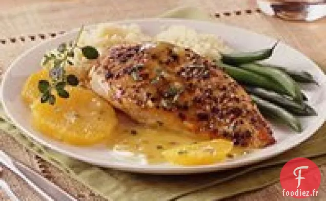 Poulet aux Agrumes et au Gingembre
