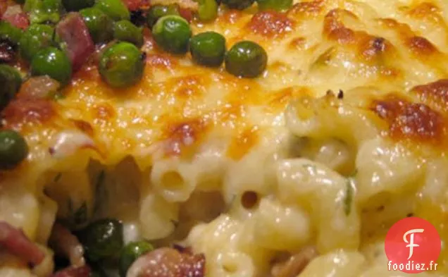 Le Macaroni Au Fromage Aux Petits Pois Et Au Bacon Par Excellence