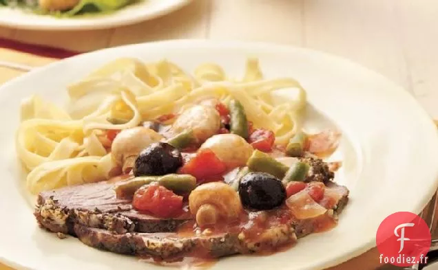 Rôti de Croupe Italien à la Mijoteuse