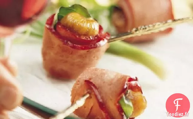 Figues Enveloppées de Bacon Sans Gluten
