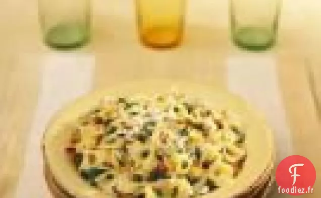 Farfalle Aux Petits Pois Et Prosciutto