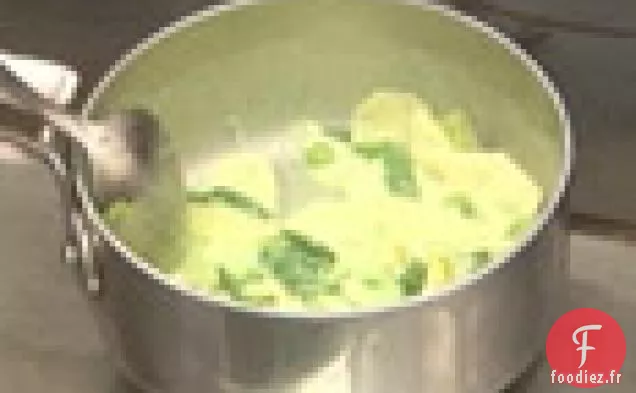 Pappardelle de Yuba aux Petits Pois Anglais, Feuilles de Fava et Basilic