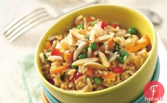 Riz Pilaf de Printemps à la Mijoteuse