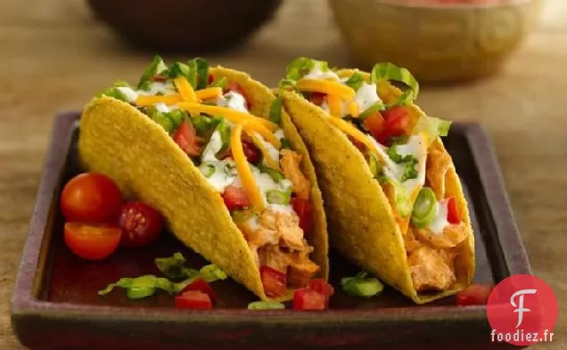 Tacos au Poulet Ranch
