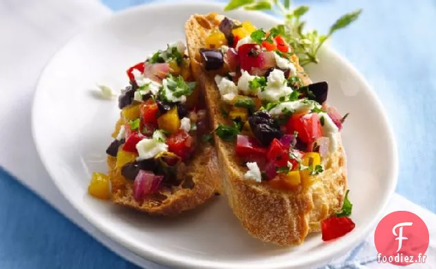 Bruschetta de Style Athénien