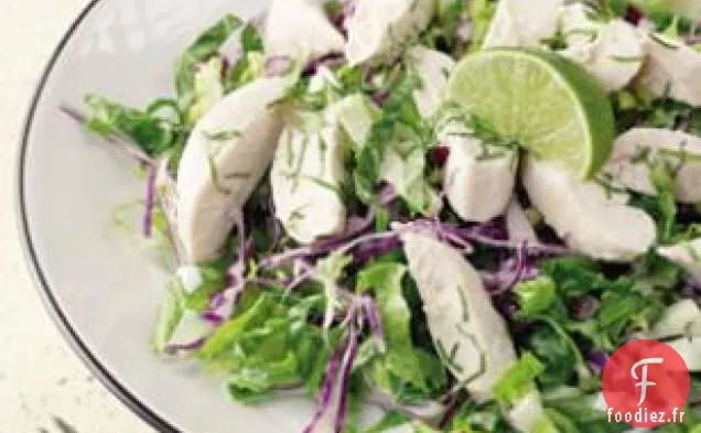 Poulet à la noix de Coco et au citron vert et Pois Mange-tout