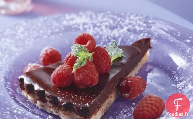Tarte aux Framboises Et Truffes