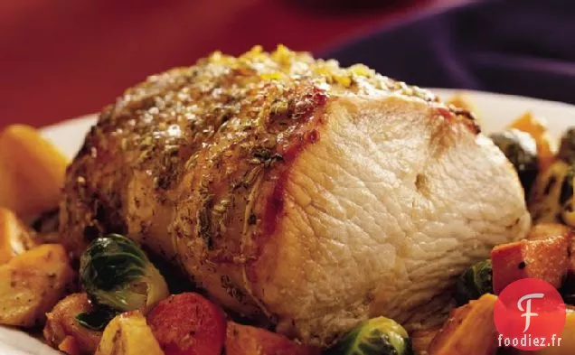 Rôti de Porc Au Moment de la Récolte