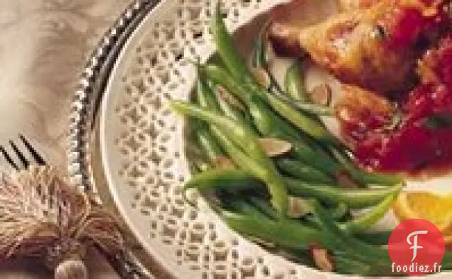 Haricots Verts Miel-Amande