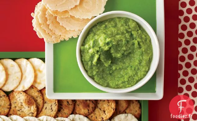 Tartinade de Pois Sucrés au Gingembre et au Miso