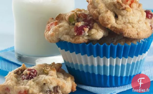 Biscuits Cran-Orange et Noix de Datte