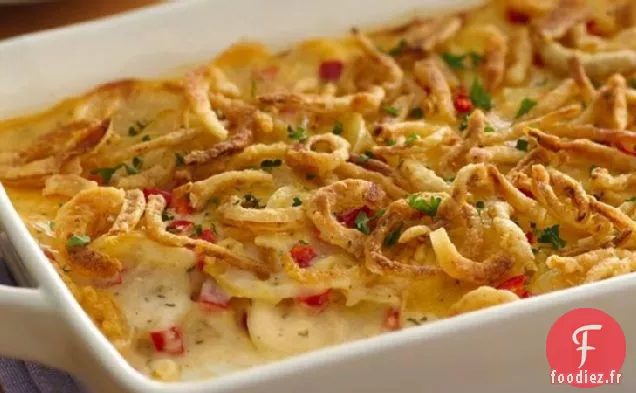 Pommes de Terre Festonnées à l'Oignon Français