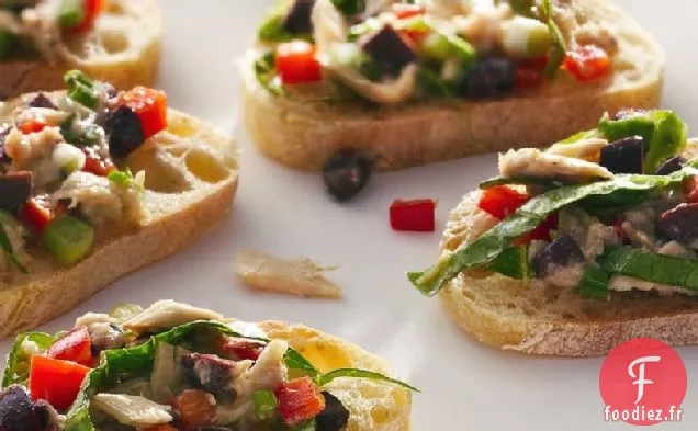 Salade de Thon Bruschetta