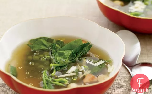 Consommé de Pois à la Menthe