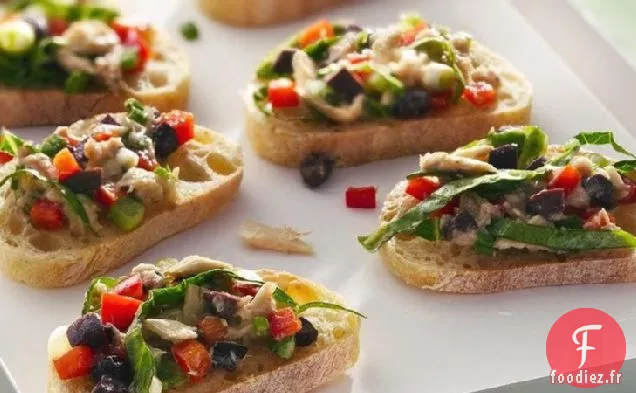 Salade de Thon Bruschetta