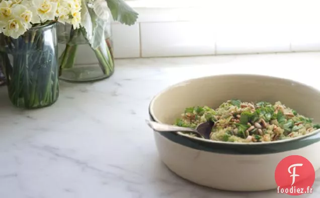 Riz Vert Au Paprika Fumé