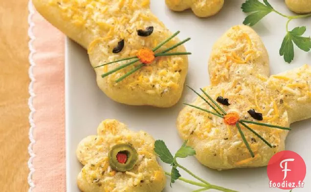 Formes de Pâques au Fromage