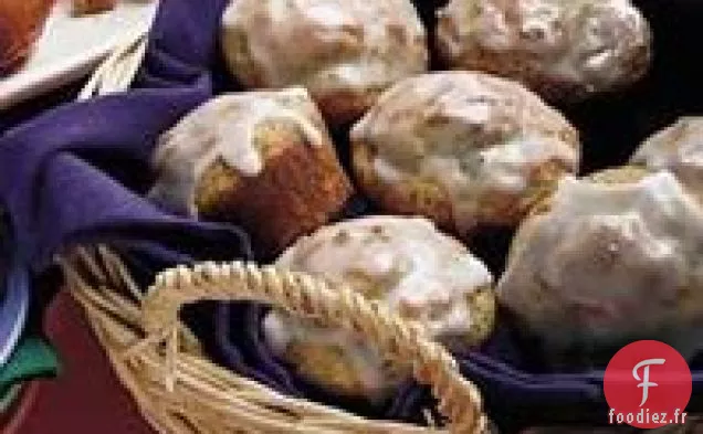 Muffins au Yogourt au citron et aux graines de Pavot (plus légers)