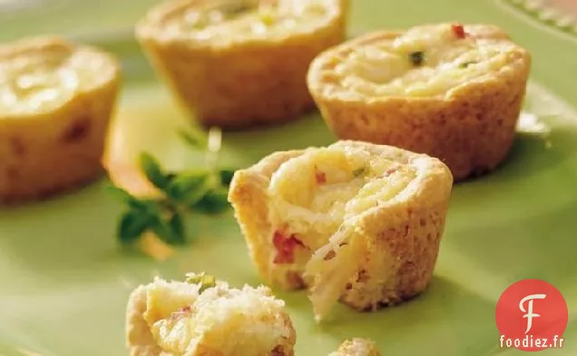 Mini Quiches au Crabe