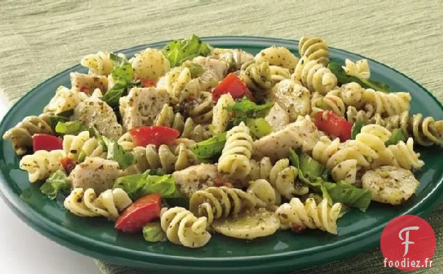 Salade de Poulet au Pesto