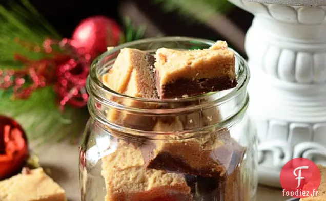 Fudge au Beurre d'Arachide et au Chocolat
